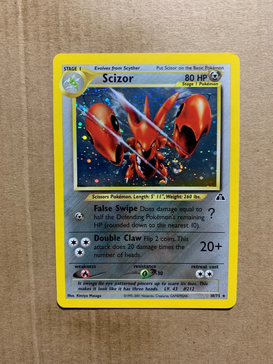 Scizor Pokémon TCG Cards for sale | eBay