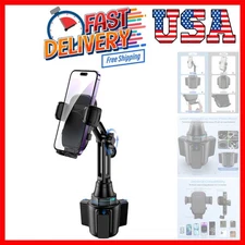 Cup Phone Mount for Car, [Upgraded Version] Universal Cup Phone Cradle Holder...