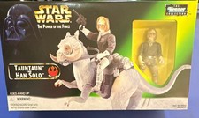Kenner Star Wars Power of the Force Tauntaun & Han Solo Empire Strikes Back 1998
