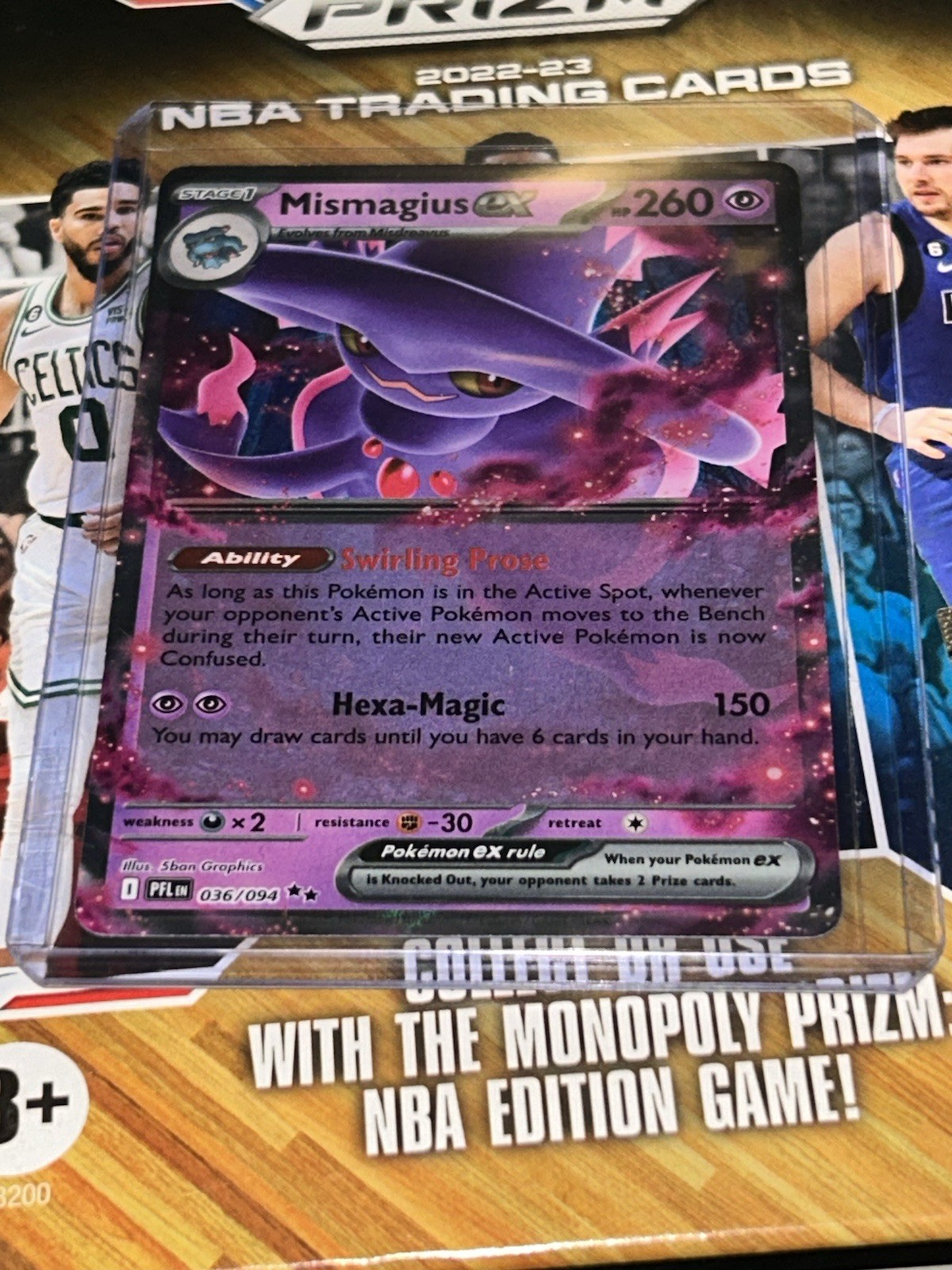 Pokémon TCG Mismagius ex 112/94 Phantasmal Flames Full Art Holo MINT/Near Mint