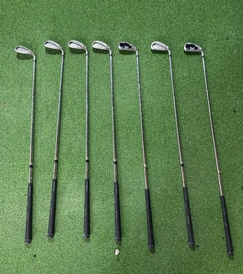 CALLAWAY Steelhead X-14 and X-18 Iron Set 4-PW Steel Shaft Big Bertha Grips RH