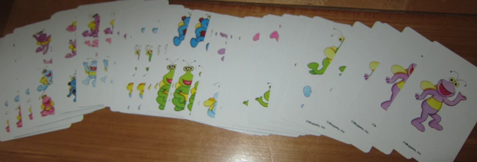 The TwiddleBug Game Sesame Street 1982 Counting Card Gane - Image 2 of 4