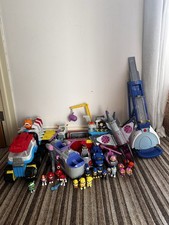 Huge Paw Patrol Bundle - Sea Patroller Skye Helicopter Dino Rescue Ramp & More