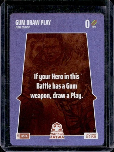 2025 Bo Jackson Battle Arena Gum Draw Play #BPL-16
