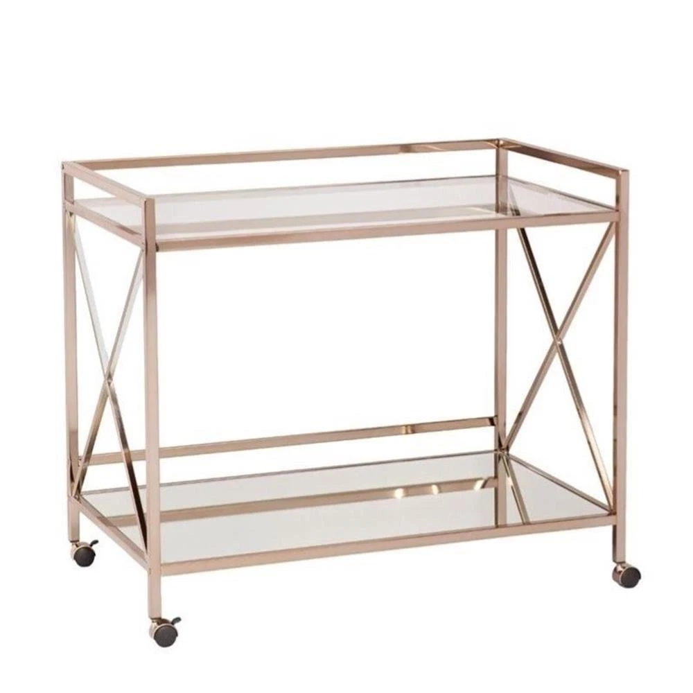 Southern Enterprises Maxton Bar Cart - Thumbnail 2