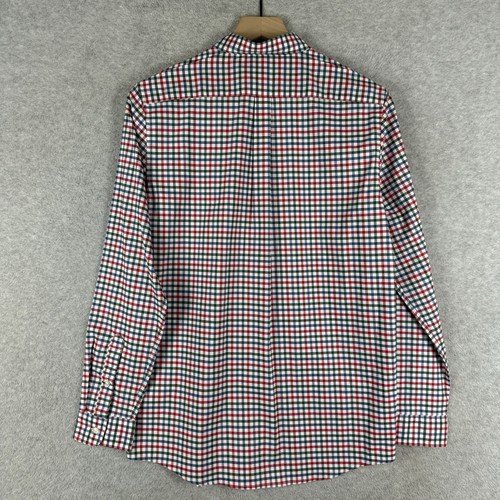 Vineyard Vines Shirt Boy 18 XL Red Blue Check Performance On The Go Brr NEW - Picture 6 of 10