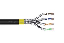 DIGITUS CAT 7A S/FTP DatenCavo ErdverlegeCavo, 50 m Ring, DK-1743-A-VH-05-OD