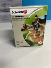 Schleich Farm life toy horse western with Rider Saddle 42093