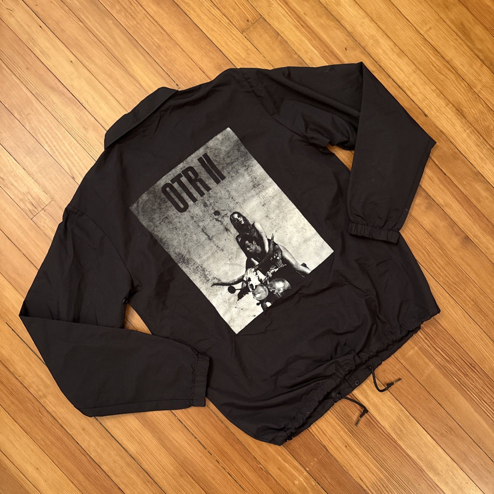 RARE OTR II J & B On the Run Tour Concert Windbreaker Jacket Medium