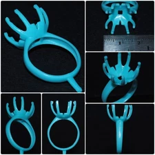 5 pcs Ladies'  ring Wax patterns for lost wax casting jewelry/injection wax_1738