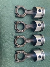 Classic Lotus Elan Twin Cam 125e Connecting Rods W Pistons Internal Engine Parts