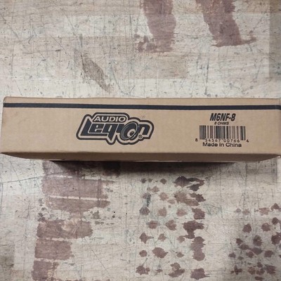 AUDIO LEGION M6NF-8 6.5'' 200W MAX NEO SLIM MIDRANGE CAR SPEAKERS PAIR 8-OHM NEW