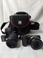 Sony Nex 5T 16.1 mp camera, case, battery, charger. 16-50 OSS, 55-210 OSS -READ-