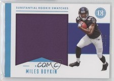 2019 Panini Encased Substantial Rookie Swatches Sapphire 16/50 Miles Boykin pm6