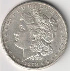 # 2 1878-CC MORGAN SILVER DOLLAR AU