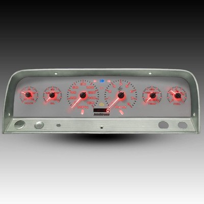Intellitronix Red LED Analog Gauge / GPS Sending Unit - 64-66 Chevy Corvair