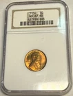 1930 superb red gem BU Lincoln wheat cent. NGC MS67RD. #q005