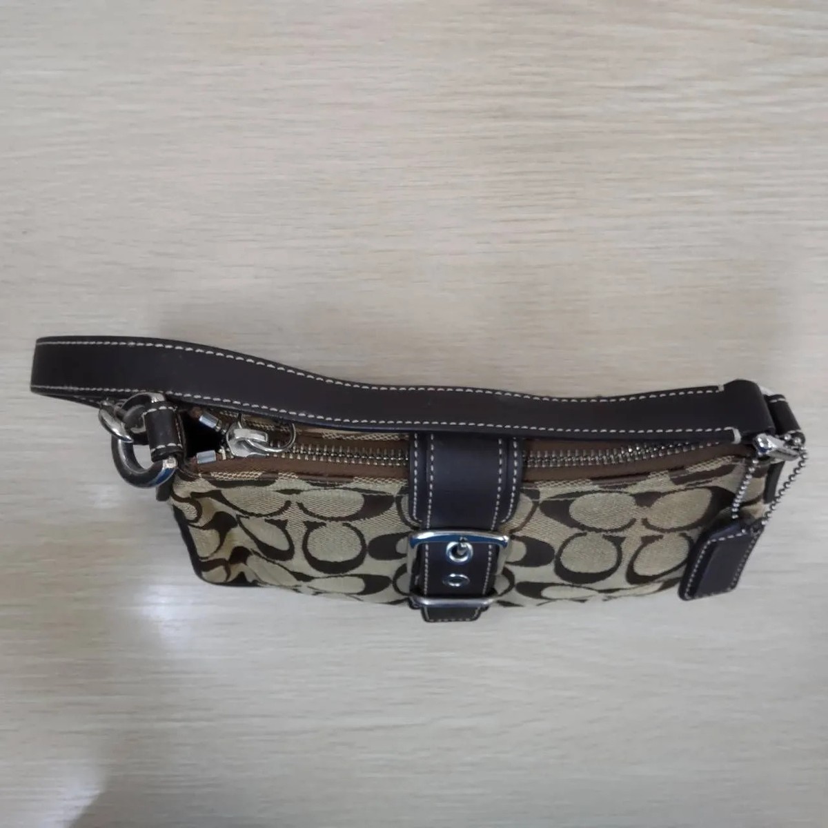 COACH ハンドバッグ　6362 COACH - COACH(コーチ) ハンドバッグ 6362 黒×白の通販 by