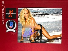Kendra Wilkinson autographed signed 8x10 photo Playboy Beckett COA
