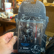 Hasbro Star Wars Black Series 04 Darth Malgus Action Figure w Accessories