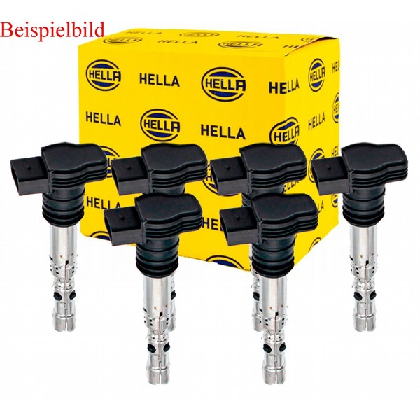 6X Hella ZüNdspulen FüR Alfa Romeo GT 937_ 3.2 GTA Spider 916_ 3.0 V6 916S_-image