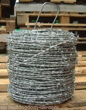 Barbed Wire - Livestock Field Paddock Security Fencing 