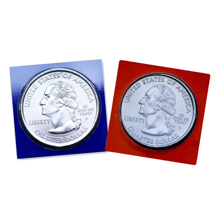 2009 P+D+S+S Guam Set ~ Silver & Clad Proof Coins + Satin PD in Mint Wrappers - Image 2 of 4