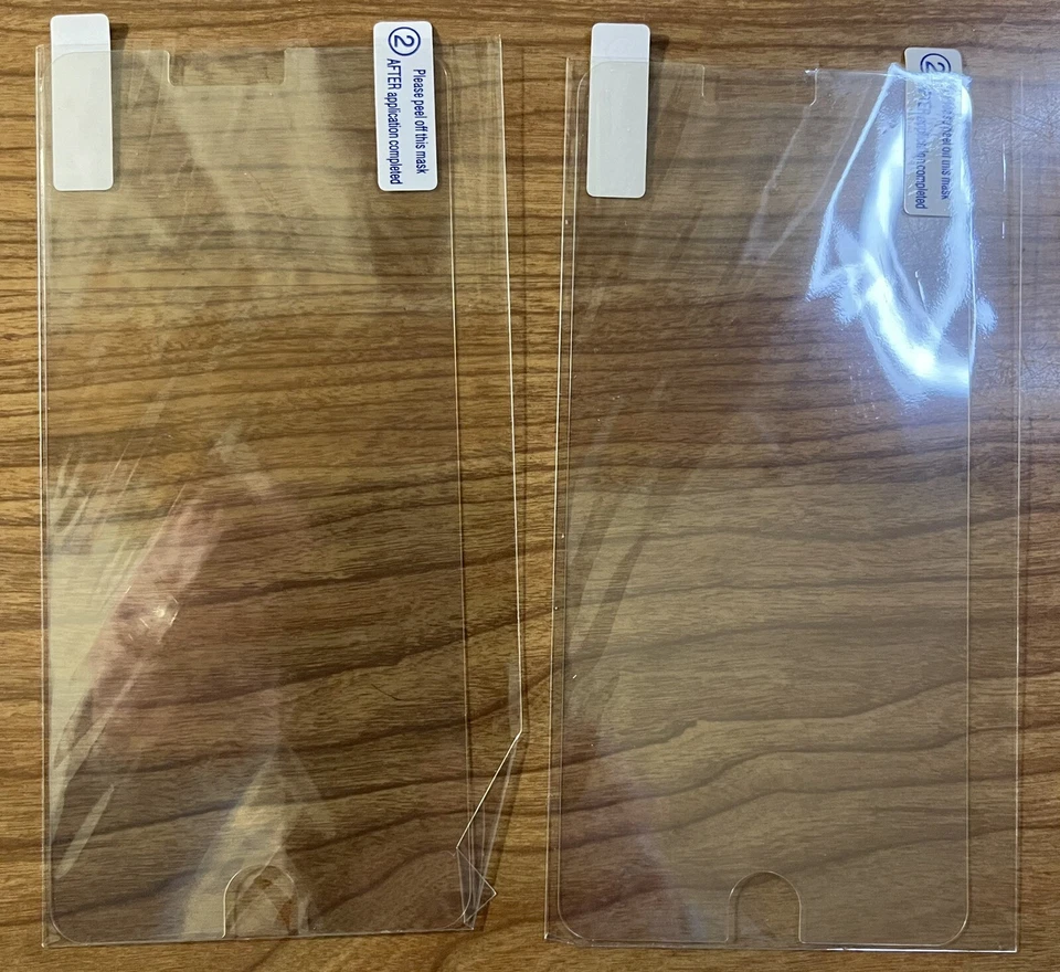 2 nuevos protectores de pantalla Cellhelmet para iPhone 6+, 7+ u 8+ (2 de 3 paquetes) Foto 3 de 3