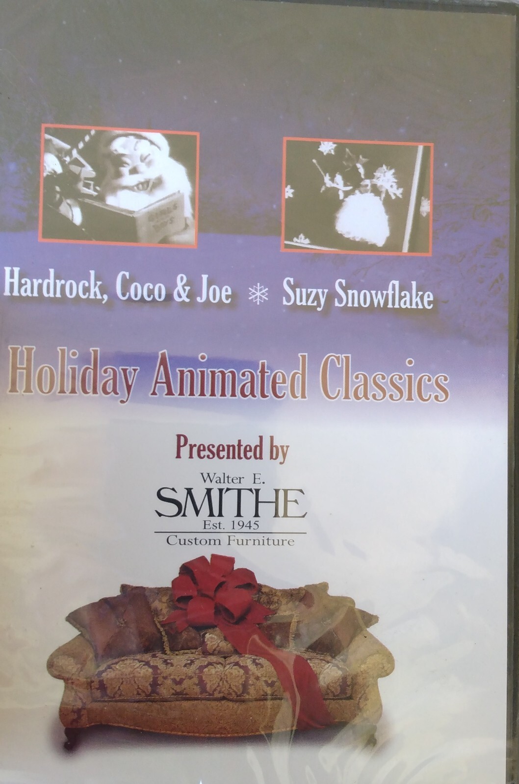 Hardrock Coco Joe Suzy Snowflake Holiday Animated Classics Smithe DVD