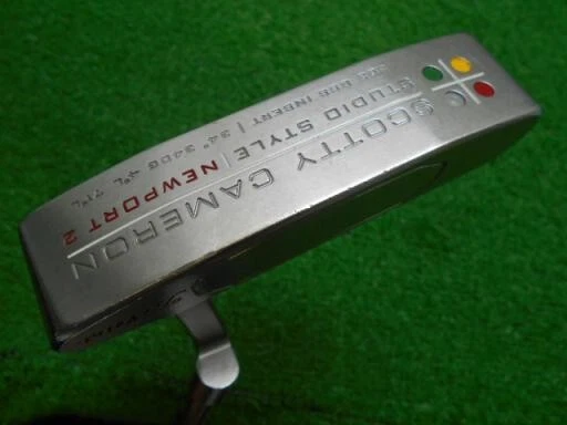 SCOTTY CAMERON STUDIO STYLE NEWPORT 2 340G 34in Putter RH With