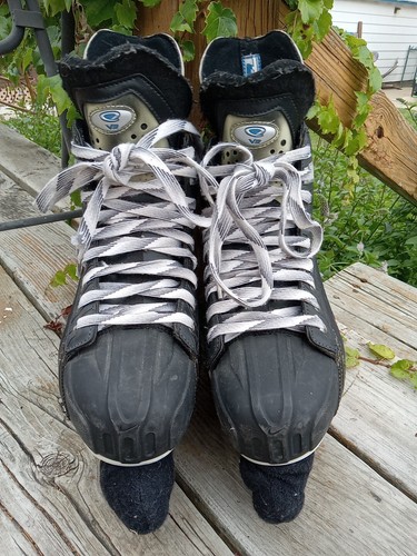 Nike Flexposite Ice Hockey Quest V9 Adulto Hombre Patín Talla EE. UU. 7 D Zapato Talla 9 - Imagen 6 de 14
