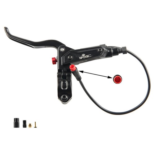 Left Right Power Off Brake Handle 2/3Pin E-bike Oil Brake Lever Hydraulic BrakkE - Picture 20 of 22