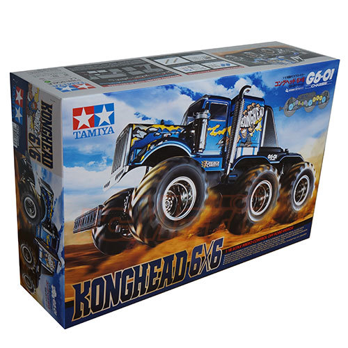Tamiya 58646 1/18 R/C Konghead 6x6 (G6-01) Unassembled RC Tamiya 58646 1/18 R/C Konghead 6x6 (G6-01) Unassembled RC