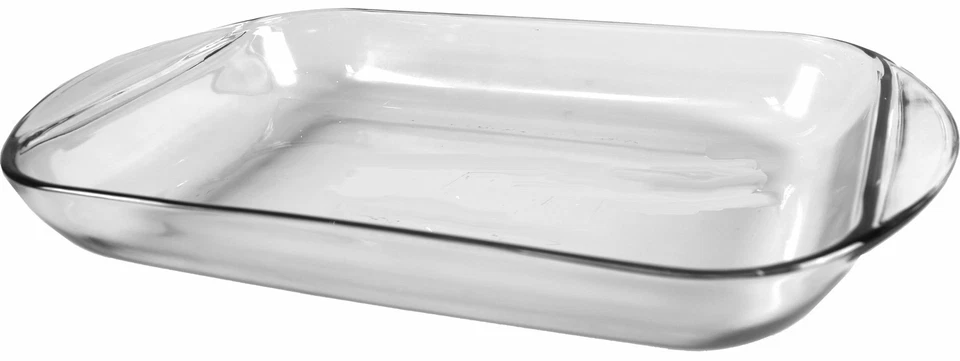 Fuente De Vidrio 3 Litros Para Lasaña Gratinadora Asadera Molde Para Hornear - Imagen 1 de 1