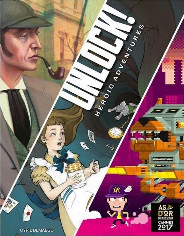 UNLOCK : HEROIC ADVENTURES Gioco da Tavolo in Italiano