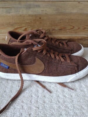 Nike ID Pendleton Brown Wool Sneaker CK4749 991 UK8 / US9 / EU42,5