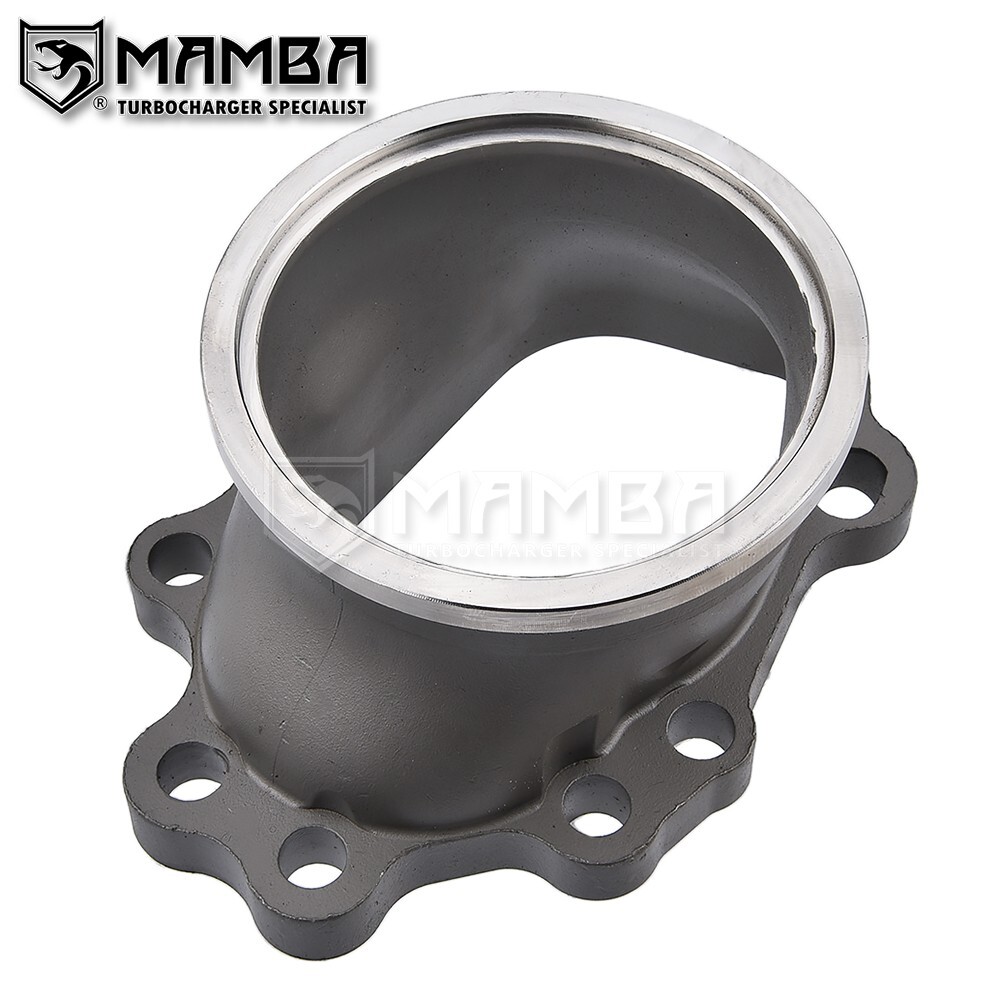 【SATIIIZ】Defen shirring piping padding Turbo Dump Down Pipe Flange Adapter 5 Bolt to 3