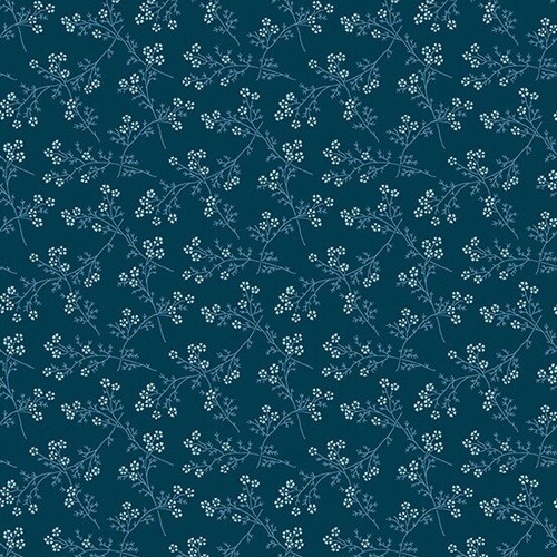 5 x Fat Quarter Bundle Andover Edyta Sitar Laundry Basket Quilts Blues Creams - Picture 6 of 8