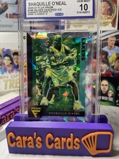2020-21 Panini Flux Cracked Ice Prizm #186 Shaquille O'Neal Lakers CCG (GM 10) 