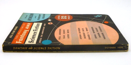 Magazine of Fantasy and Science Fiction | Robert Heinlein et al. | October 1959 - Picture 7 of 7