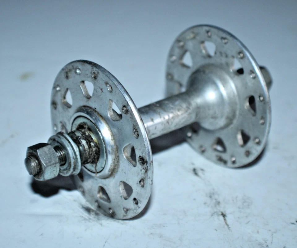 Vintage Model '71 Front Bike Hub Silver 36H 96mm High Flange Cruiser USA Shipper - Image 2 of 4