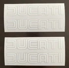 Set of 4 DUCATI (line) Decals Stickers Bike motorcycle 6"-12" Monster Panigale