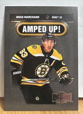 2021-22  NHL  Metal  Universe  AMPED UP  -  BRAD MARCHAND    #AU-15  Hockey Card