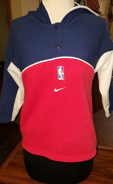 Sweatshirts Nike Sportswear Half Zip Polar Crewneck Red/ Dark Blue/ Cream White