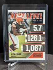 2021 Score Next Level Stats #19 Nick Chubb