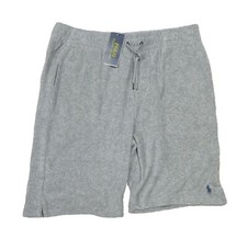 Polo Ralph Lauren Men's Grey Heather Terry Cloth Shorts
