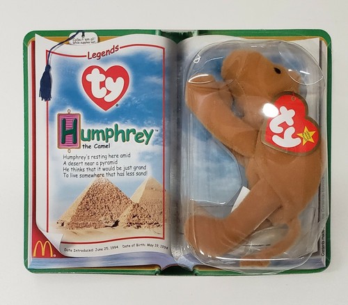 Ty Mcdonalds Beanie Babies (Humphrey the Camel, Germania the Bear) SET OF 2 - Picture 2 of 5