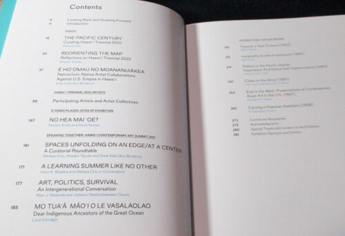 Art Hawaii Triennale 22 PACIFIC CENTURY E HO'OMAU KEIN MOANUIAKEA HC 2022 NEU - Bild 3 von 18