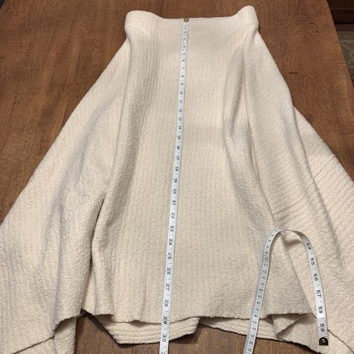 Lauren Manoogian Ribbed Boucle Ottoman Style Knit Skirt Cream Ecru Natural M 2 - Picture 17 of 23