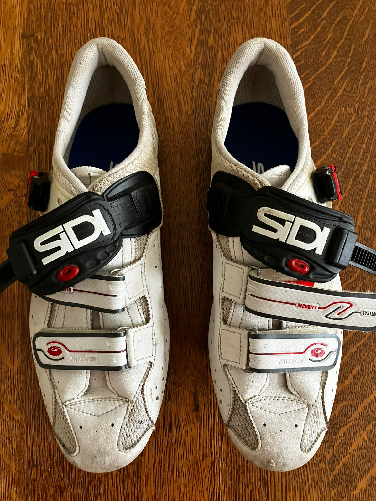 Sidi Genius 5 SPro Men's White Cycling Road Shoes Sz. US 11 EU 45, KEO